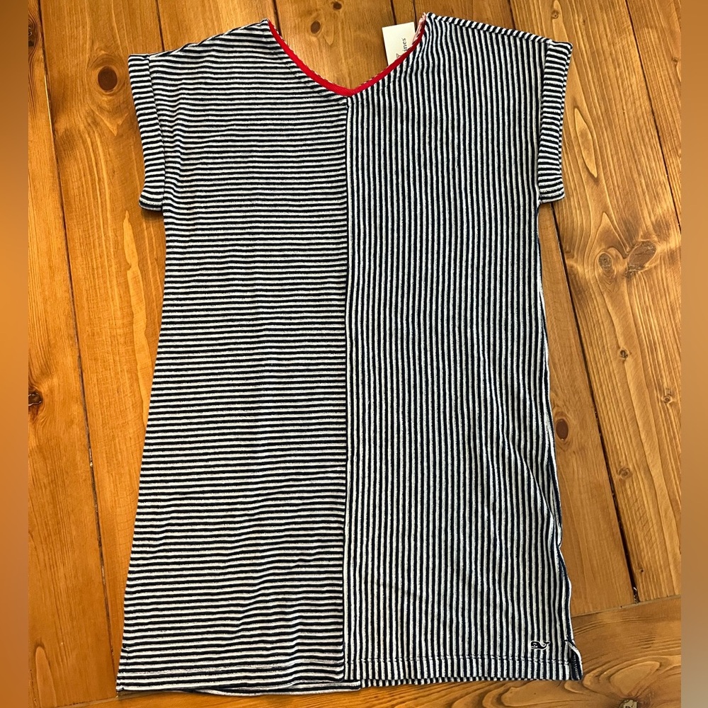 Vineyard vines girls terry cloth striped cover up large size 14